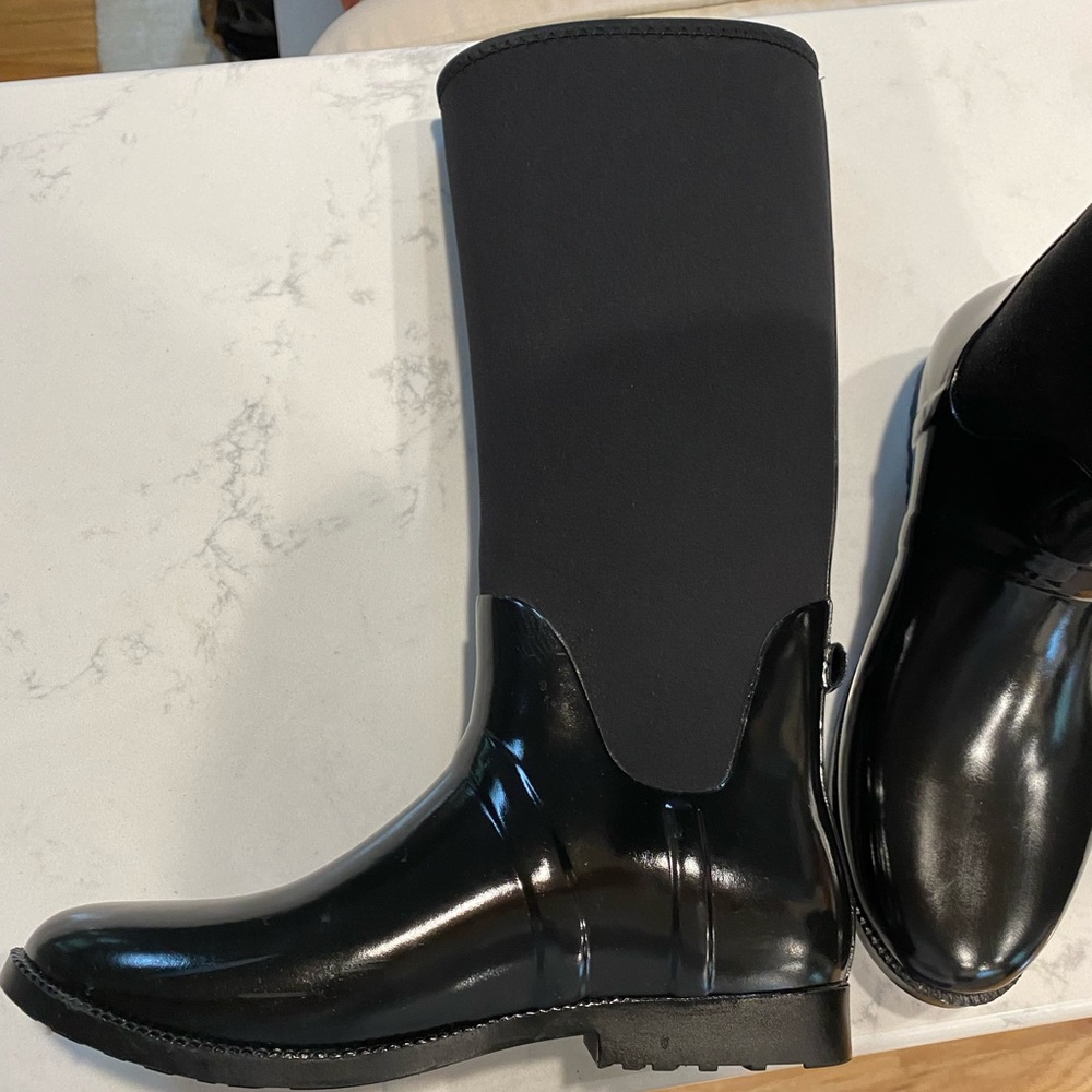 MICHAEL KORS COLLECTION RAIN BOOTS SIZE 11 - Picture 7 of 8